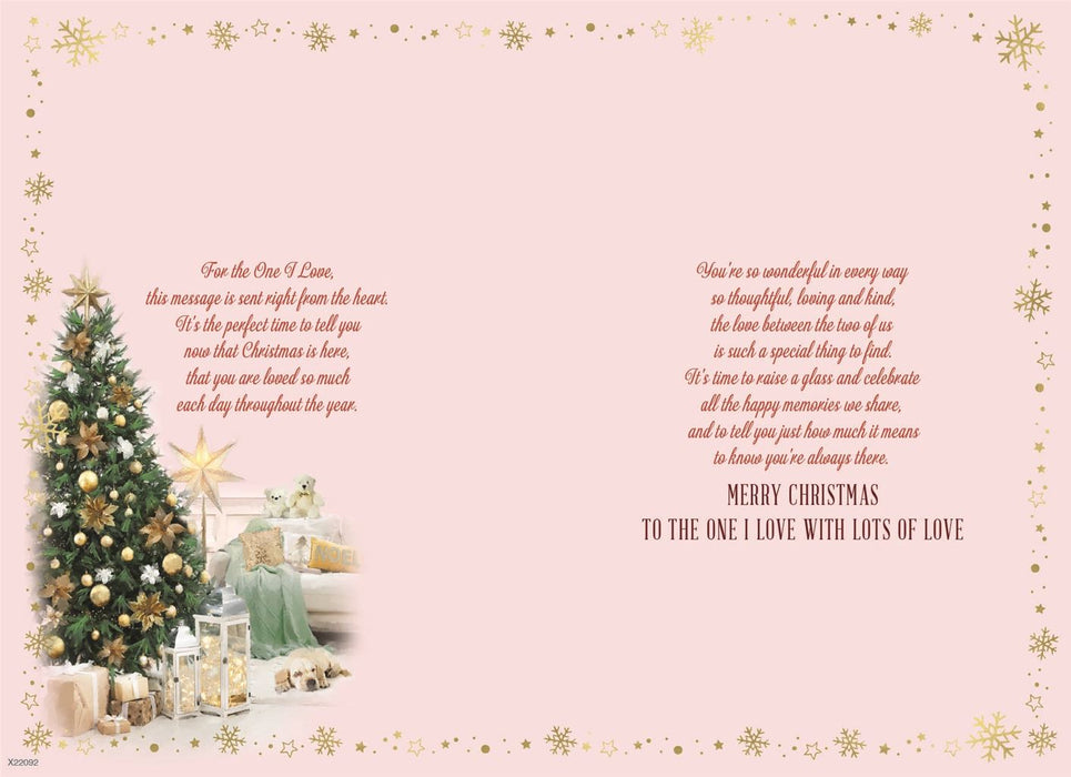 ICG 'To The One I Love At Christmas' Christmas Card