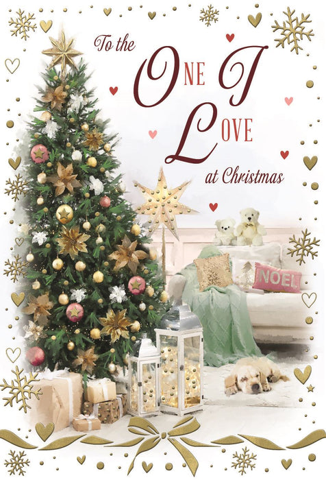 ICG 'To The One I Love At Christmas' Christmas Card