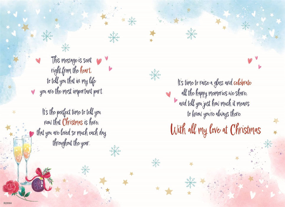 ICG 'To The One I Love At Christmas' Christmas Card
