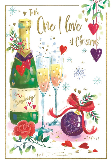 ICG 'To The One I Love At Christmas' Christmas Card