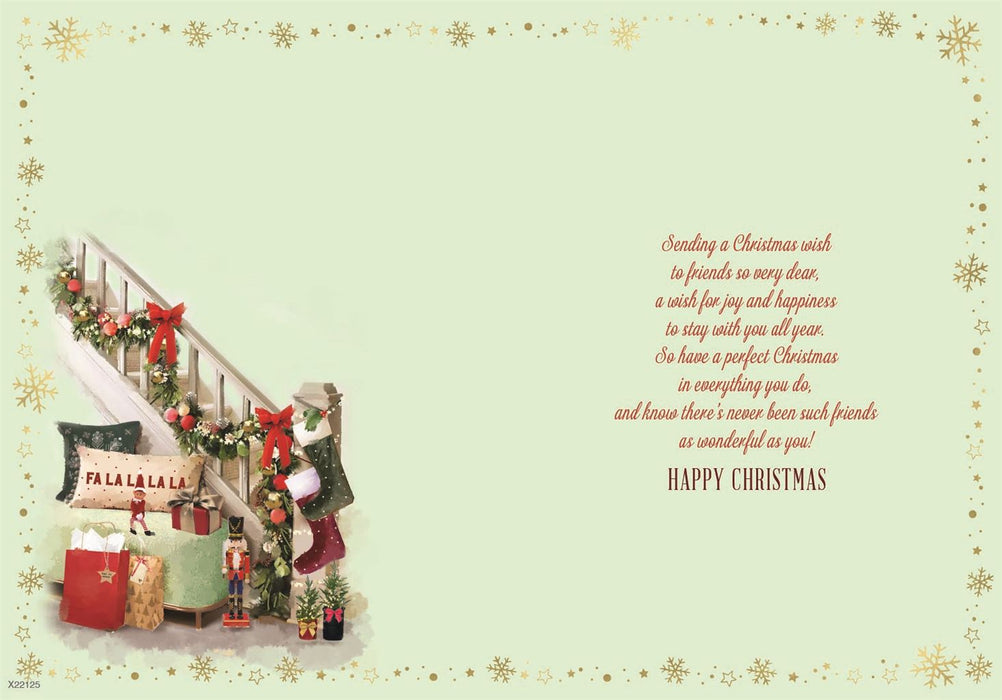 ICG 'For Great Friends At Christmas' Christmas Card