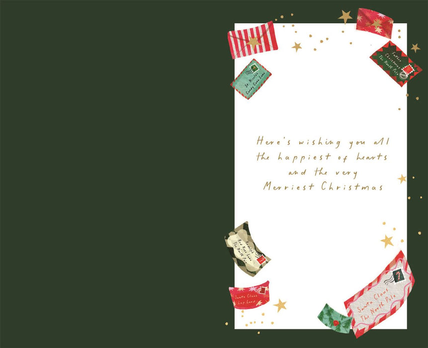 ICG 'Christmas Wishes To All The Family' Christmas Card