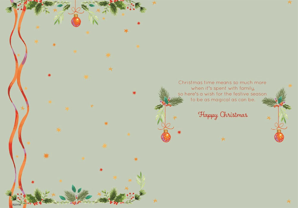 ICG 'To All The Family' Christmas Card