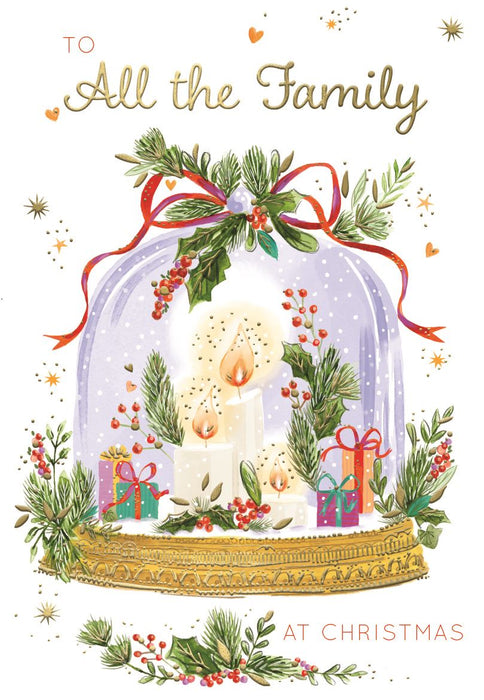 ICG 'To All The Family' Christmas Card