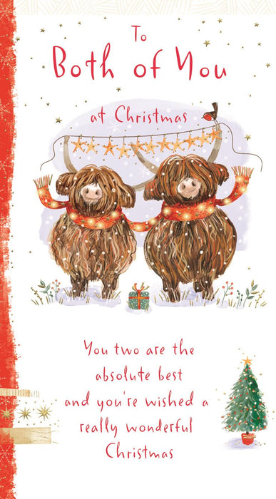 ICG 'To Both Of You At Christmas' Christmas Card
