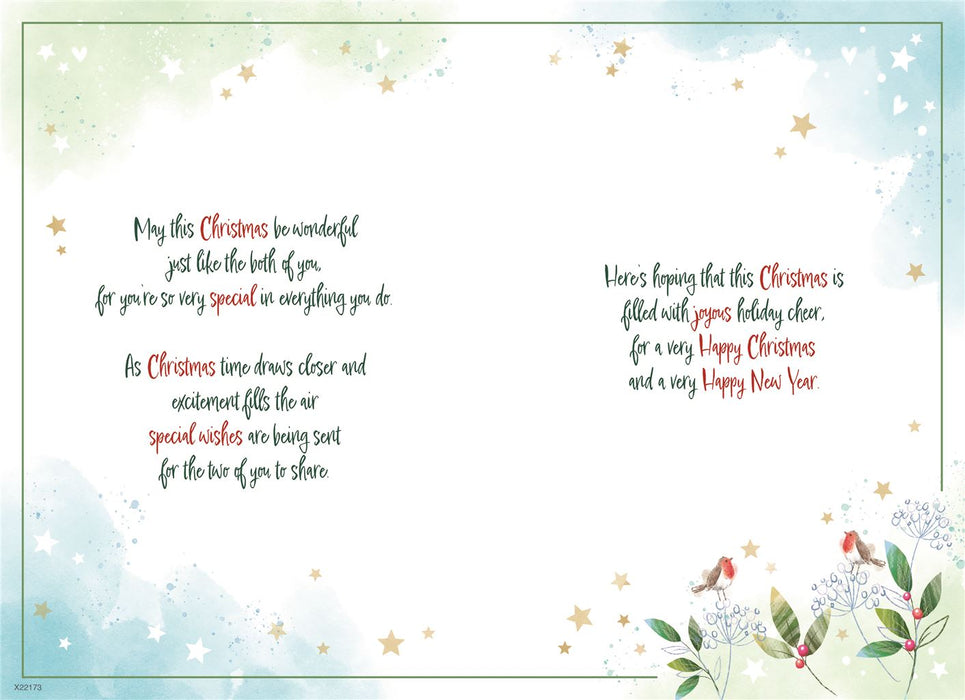ICG 'Happy Christmas To Both Of You' Christmas Card