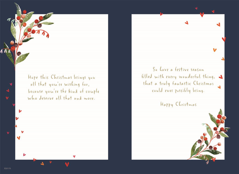 ICG 'Happy Christmas To Both Of You' Christmas Card