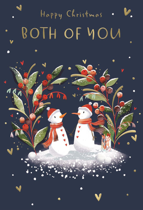 ICG 'Happy Christmas To Both Of You' Christmas Card