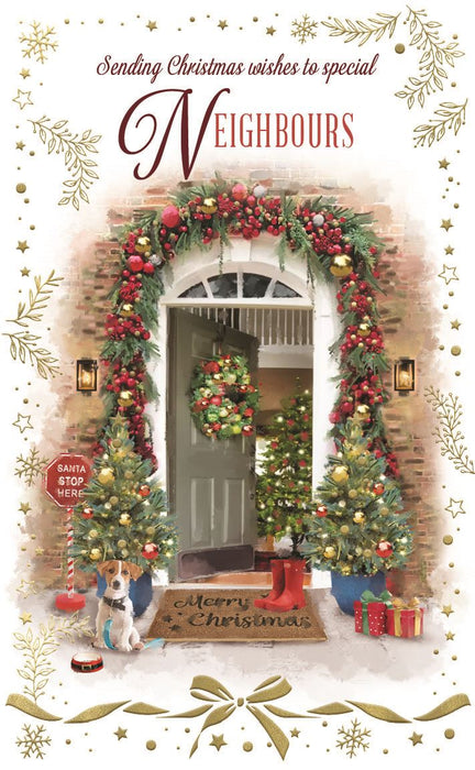 ICG 'Sending Christmas Wishes To Special Neighbours' Christmas Card