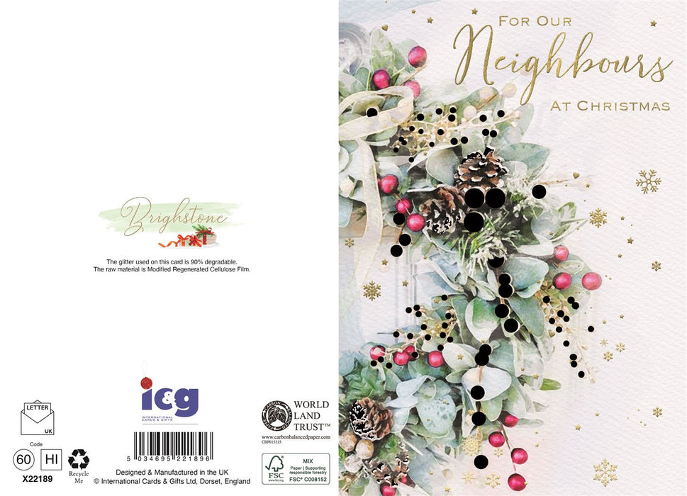 ICG 'For Our Neighbours At Christmas' Christmas Card
