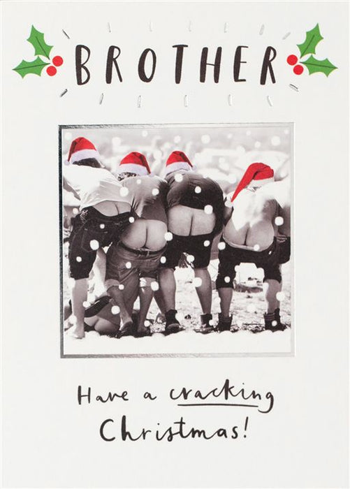 Paperlink 'Brother Have A Cracking Christmas' Christmas Card
