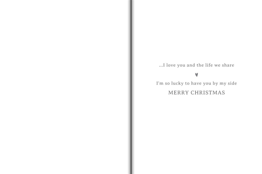 Paperlink 'To My Lovely Wife' Christmas Card