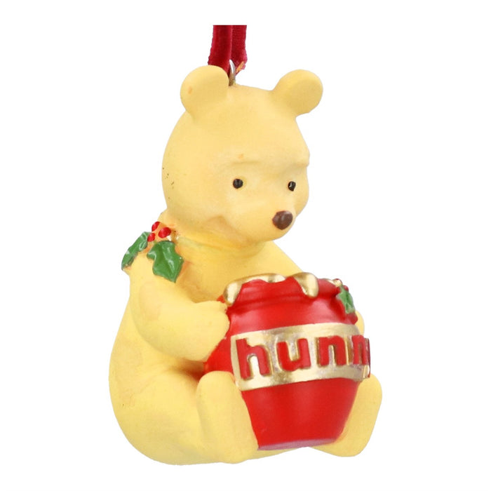 Gisela Graham Winnie-The-Pooh With Honey Pot Resin Hanging Decoration