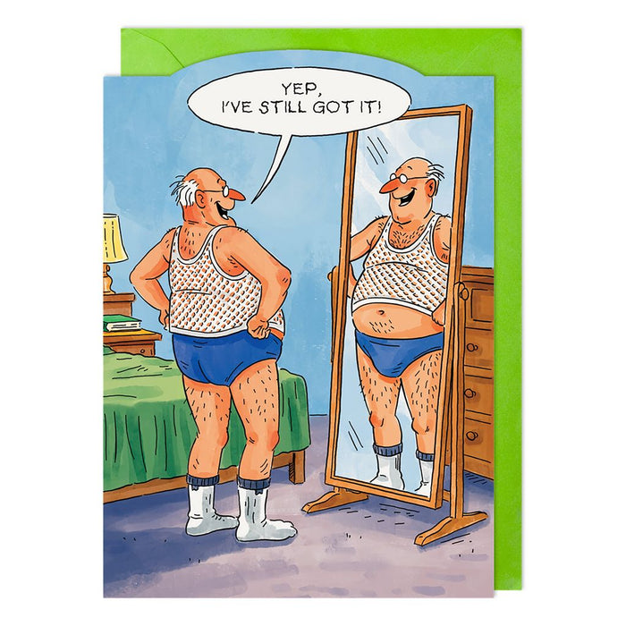 Paperlink 'Still Got It' Open Card