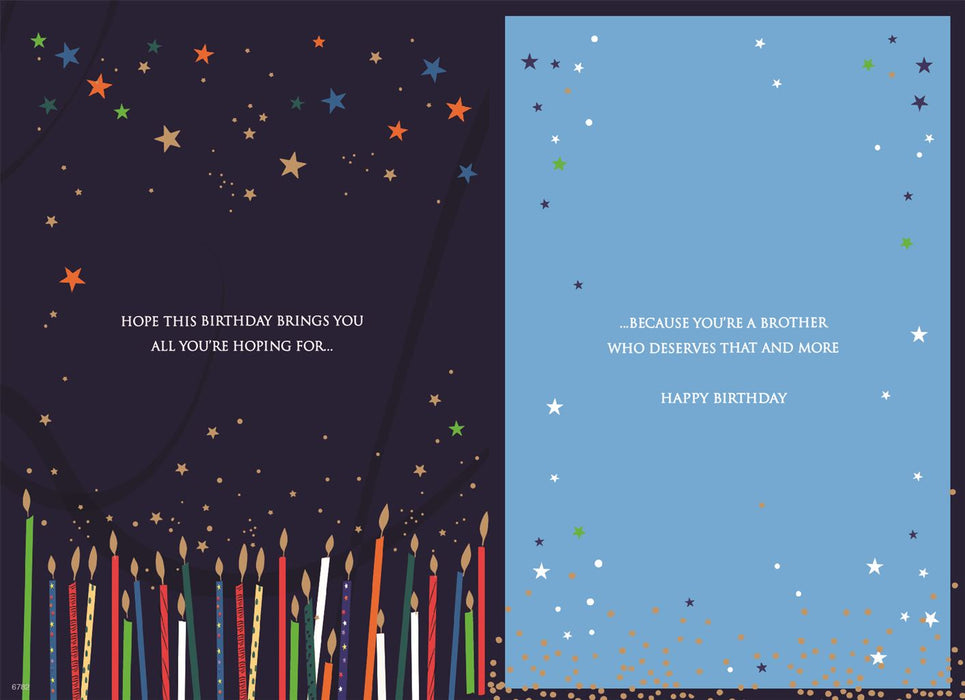 ICG 'For A Fantastic Brother' Birthday Card