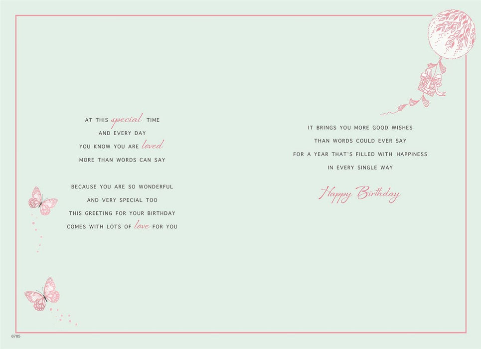 ICG 'For A Wonderful Daughter' Birthday Card