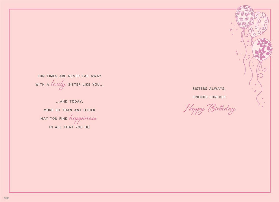 ICG 'Birthday Wishes For A Lovely Sister' Birthday Card