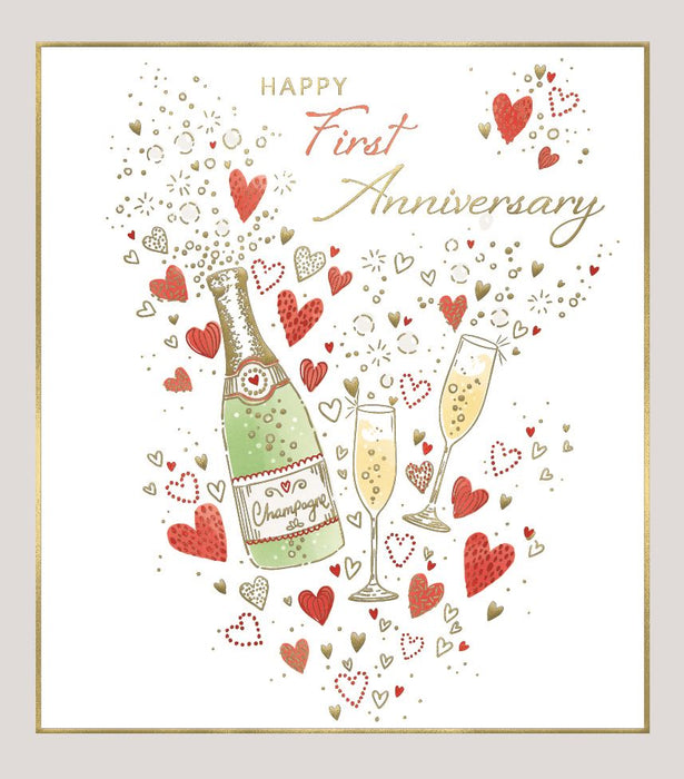 ICG 'Happy First Anniversary' Anniversary Card