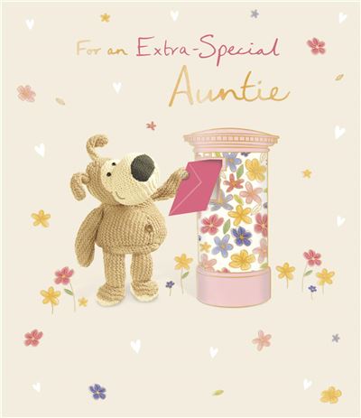 UKG 'Extra Special Auntie' Mother's Day Card