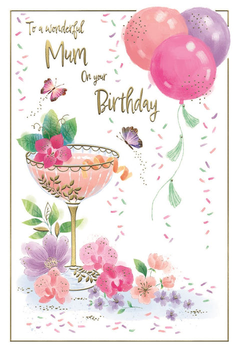 ICG 'To A Wonderful Mum' Birthday Card