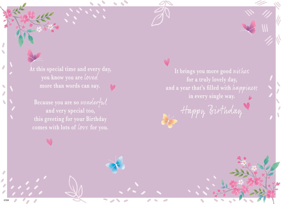 ICG 'For A Beautiful Daughter' Birthday Card