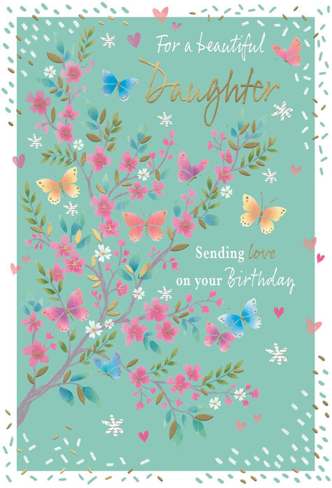 ICG 'For A Beautiful Daughter' Birthday Card