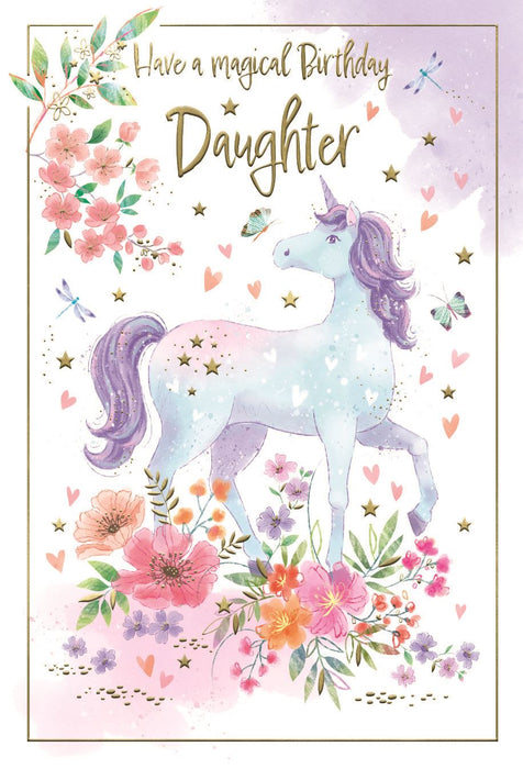 ICG 'Have A Magical Birthday Daughter' Birthday Card