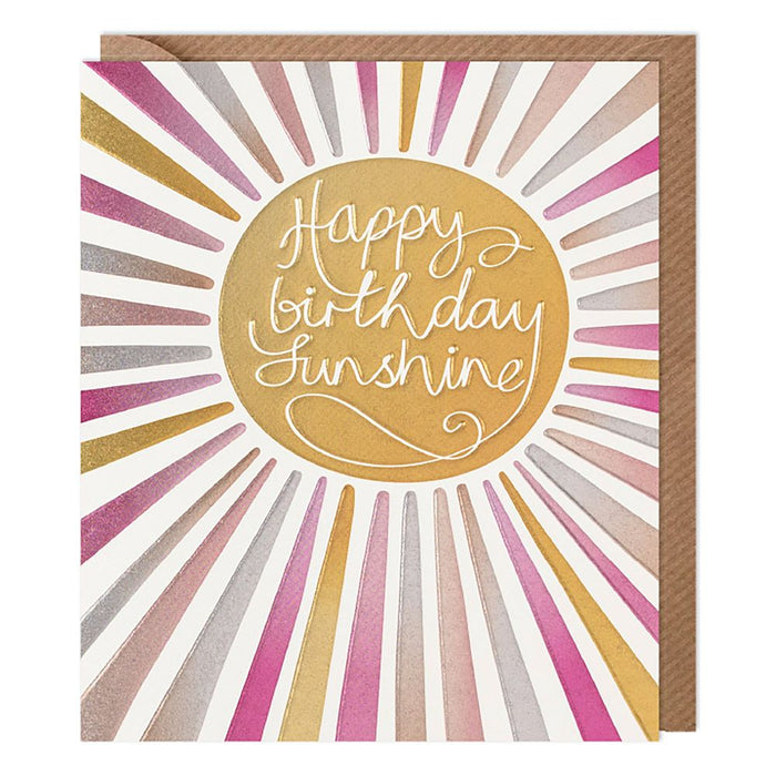 Paperlink 'Happy Birthday Sunshine' Birthday Card