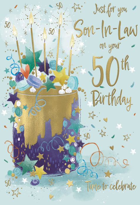 ICG 'For A Special Son-In-Law' Birthday Card