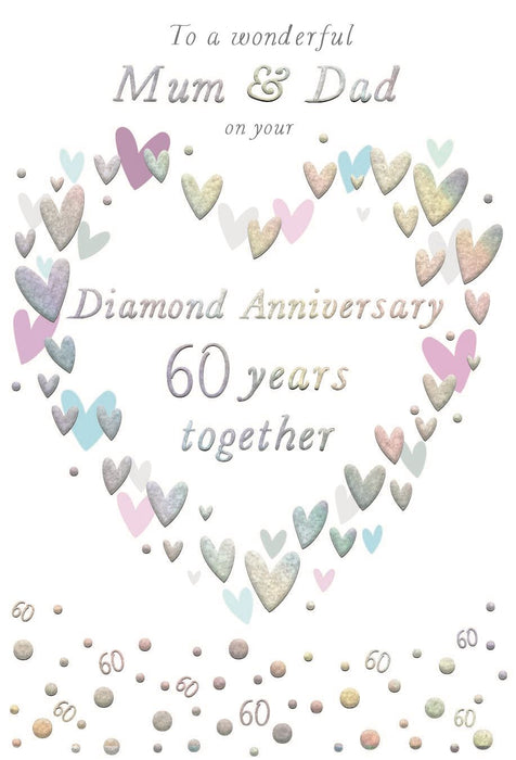 ICG 'To A Wonderful Mum & Dad' Anniversary Card
