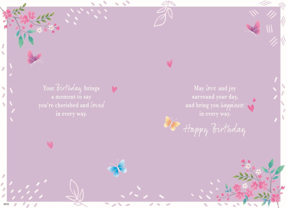 ICG 'To A Lovely Granddaughter' Birthday Card