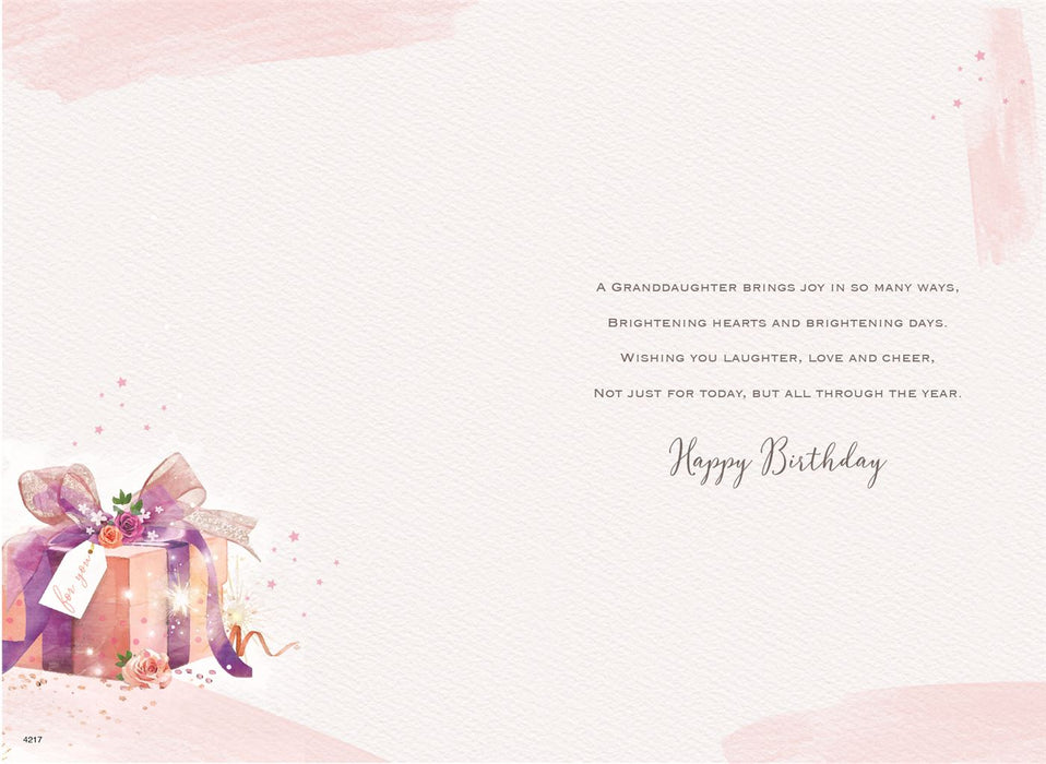 ICG 'Happy Birthday Granddaughter' Birthday Card