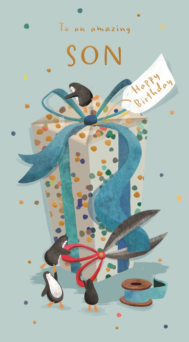 ICG 'To An Amazing Son' Birthday Card