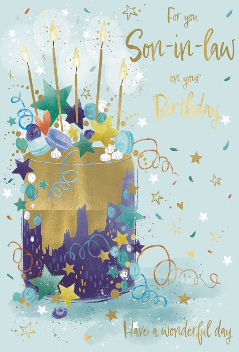 ICG 'For You Son-In-Law' Birthday Card