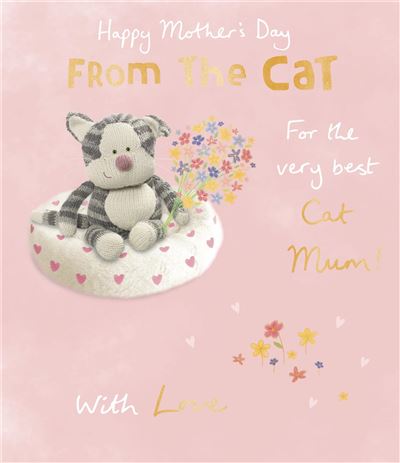 UKG 'From The Cat' Mother's Day Card