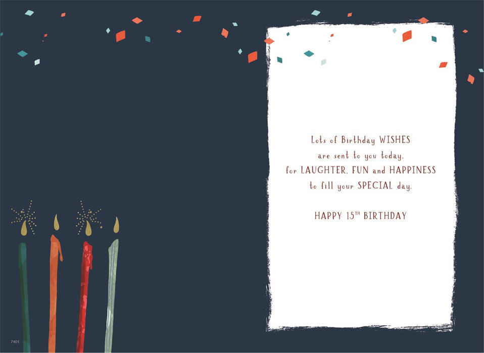 ICG 'For A Special Son 15 Today' Birthday Card