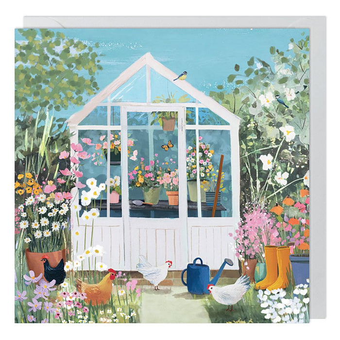 Paperlink 'Greenhouse' Open Card
