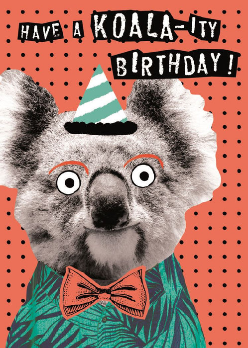 ICG 'Have A Koala-Ity Birthday' Birthday Card