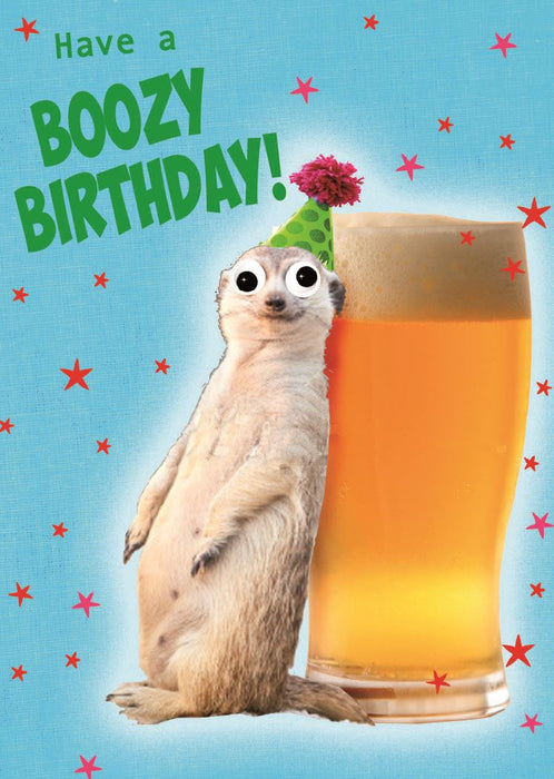 ICG 'Have A Boozy Birthday' Birthday Card