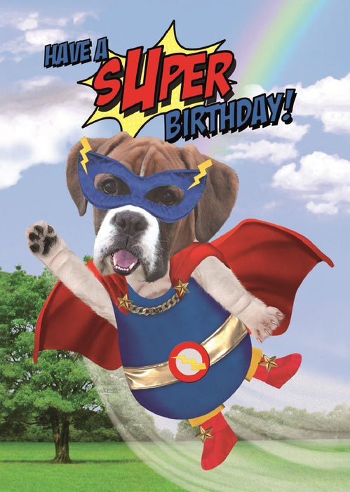 ICG 'Have A Super Birthday' Birthday Card