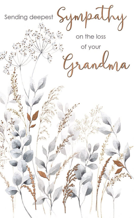 ICG 'With Sympathy On The Loss Of Your Grandma' Sympathy Card
