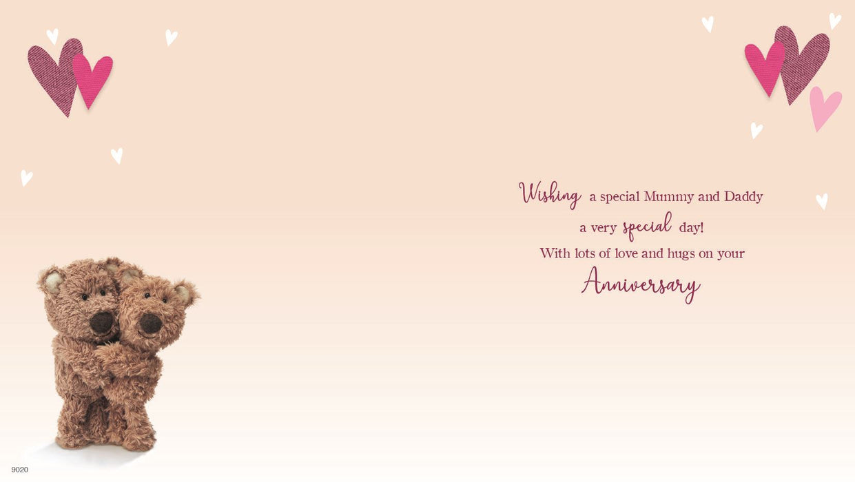 ICG Happy Anniversary Mummy & Daddy Card