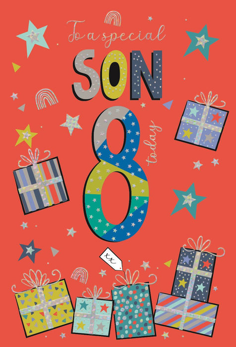 ICG 'For A Special Son 8 Today' Birthday Card