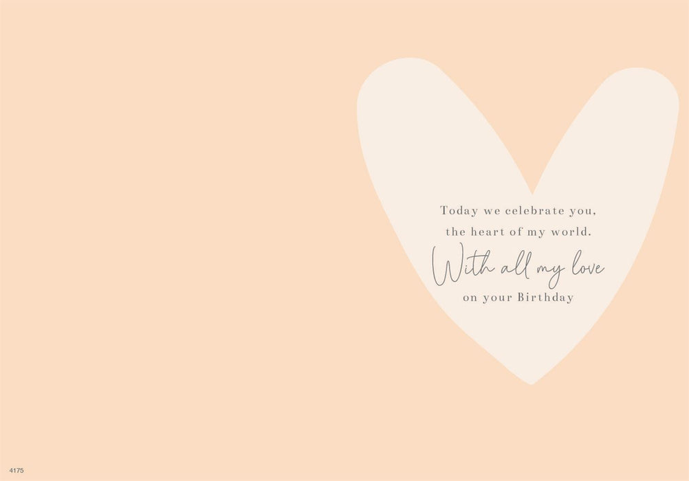 ICG 'For My Wife On Your Birthday' Birthday Card