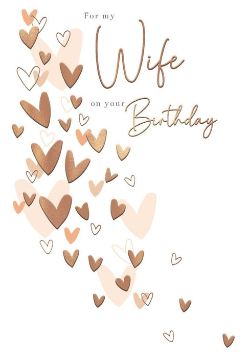 ICG 'For My Wife On Your Birthday' Birthday Card