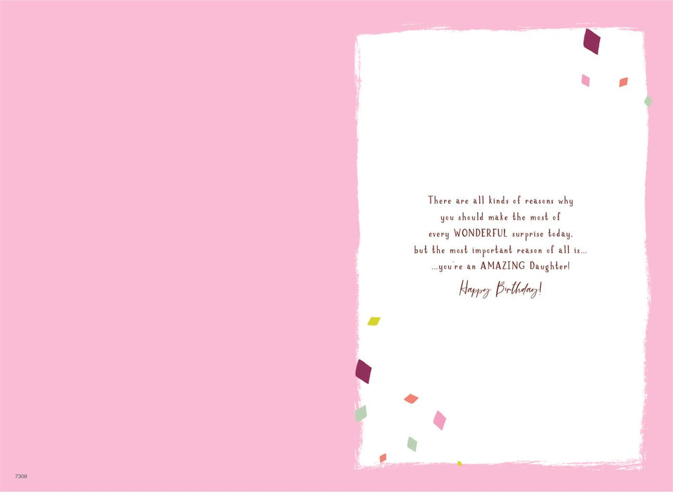 ICG 'To An Amazing Daughter' Birthday Card