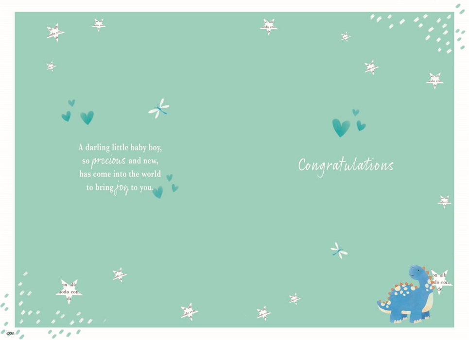 ICG 'A beautiful Baby Boy' New Baby Card