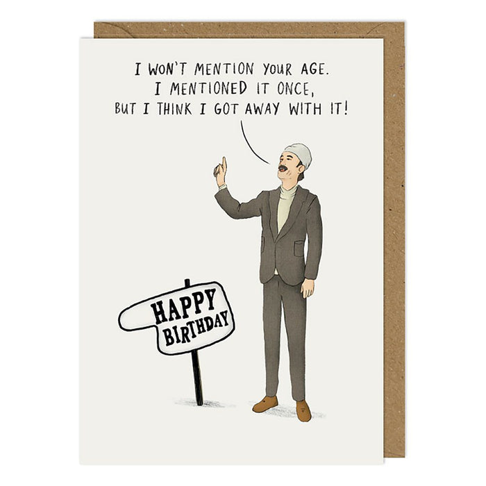 Paperlink 'I Wont mention Your Age.' Birthday Humour Card
