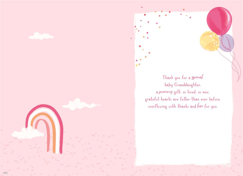 ICG 'Granddaughter Born In 2026' New Baby Card