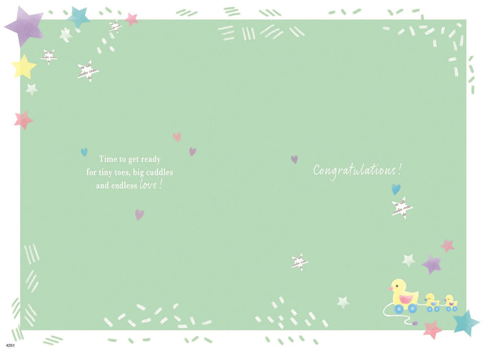 UKG "Happy Baby Shower" Baby Shower Card